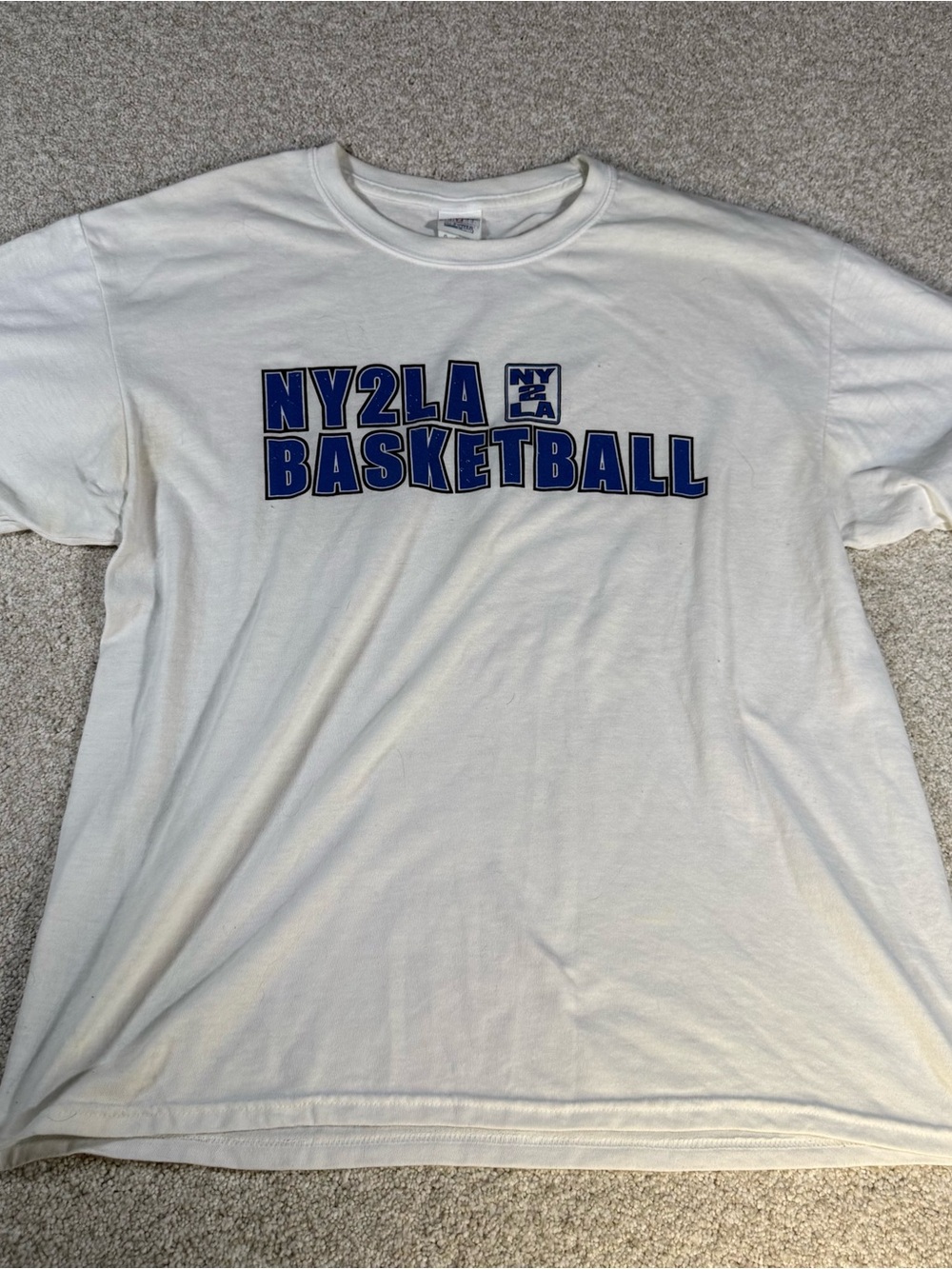 NY2LA Basketball Men’s T-shirt Size Large NY2LA Graphics